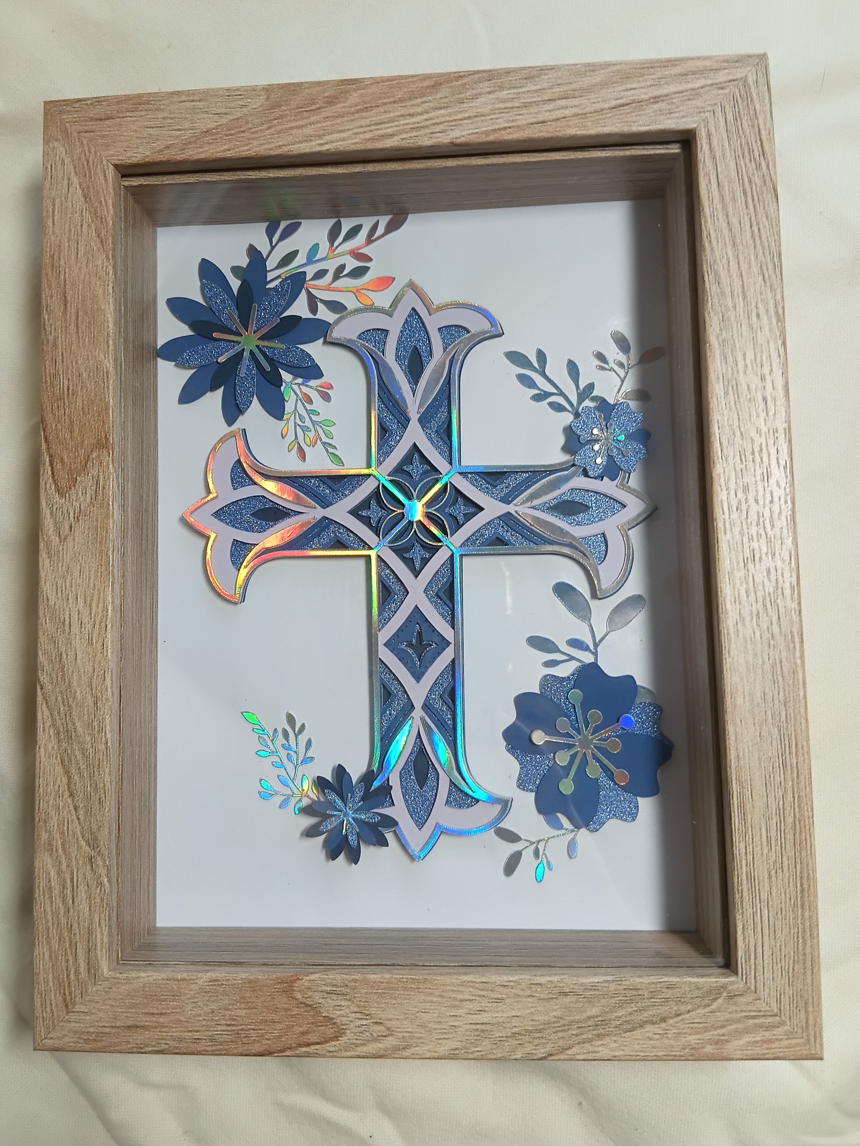 Layered Cross Shadow Box