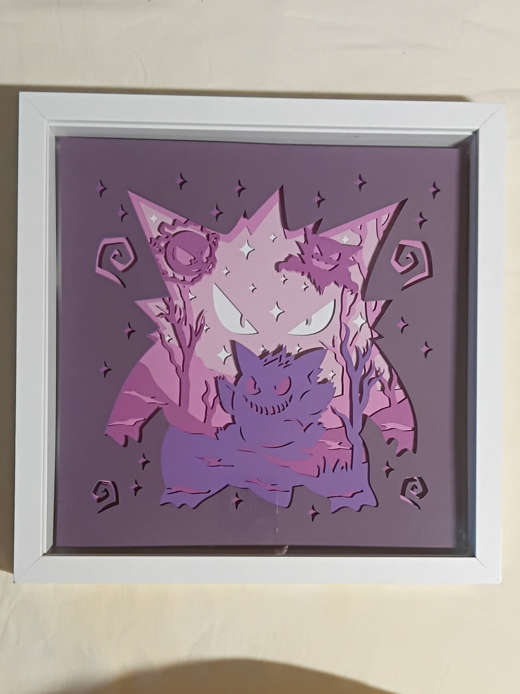 Gengar Shadow Box 20cm × 15cm