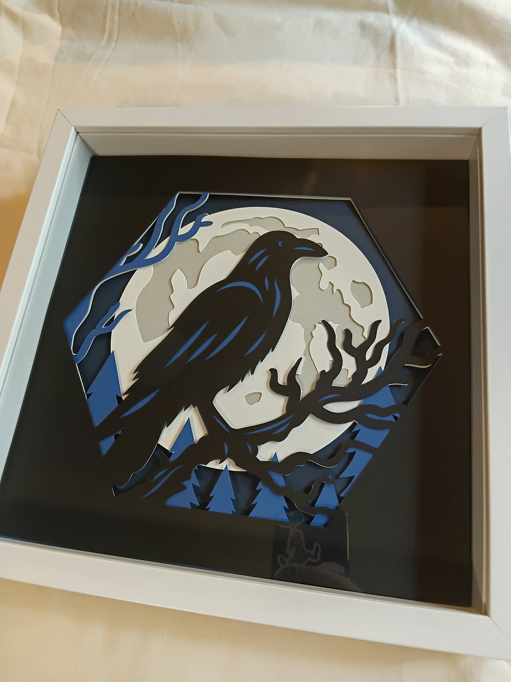 Raven 30cm x 30cm