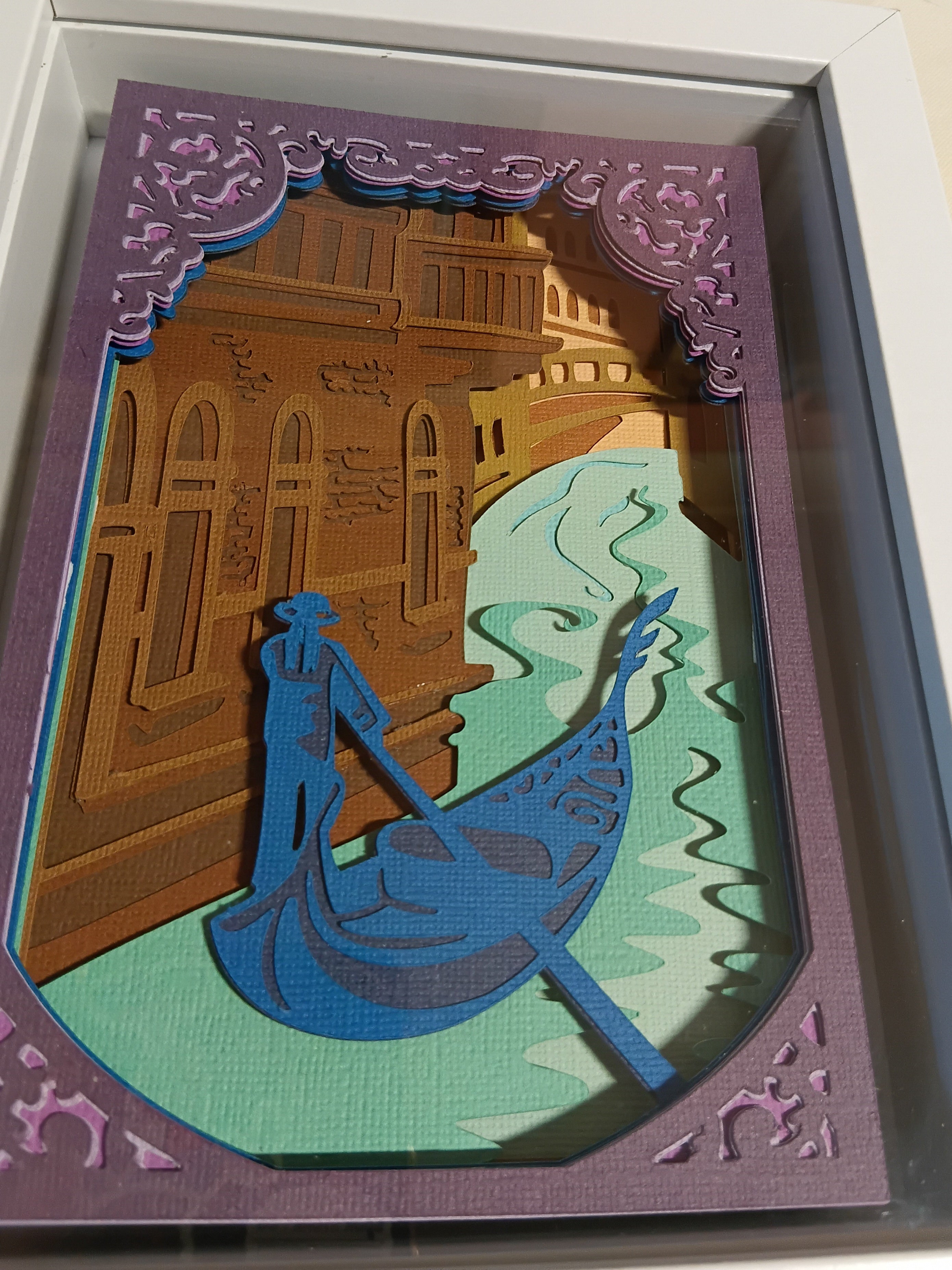 Venice Shadow Box 20cm × 15cm