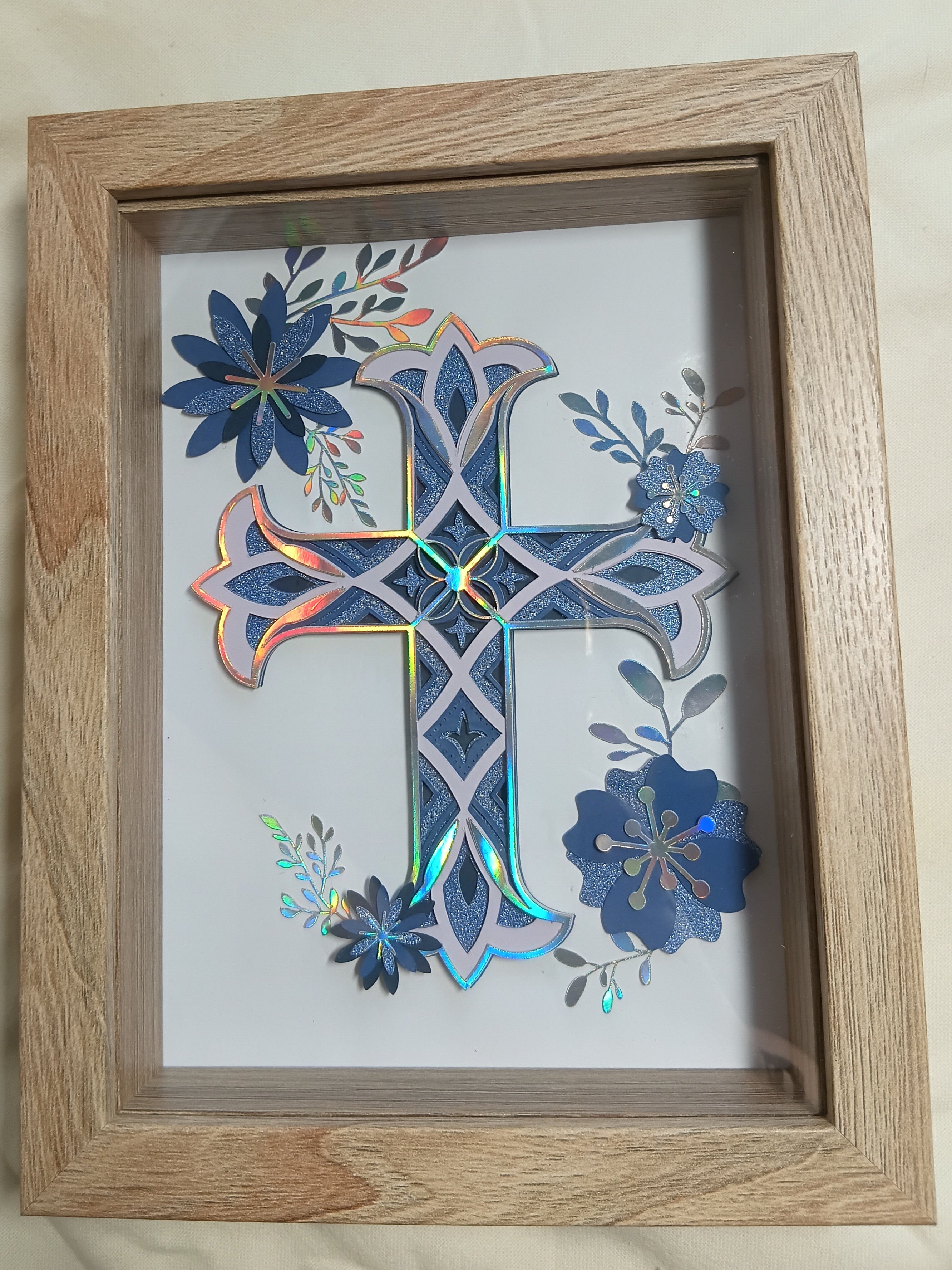 Layered Cross Shadow Box