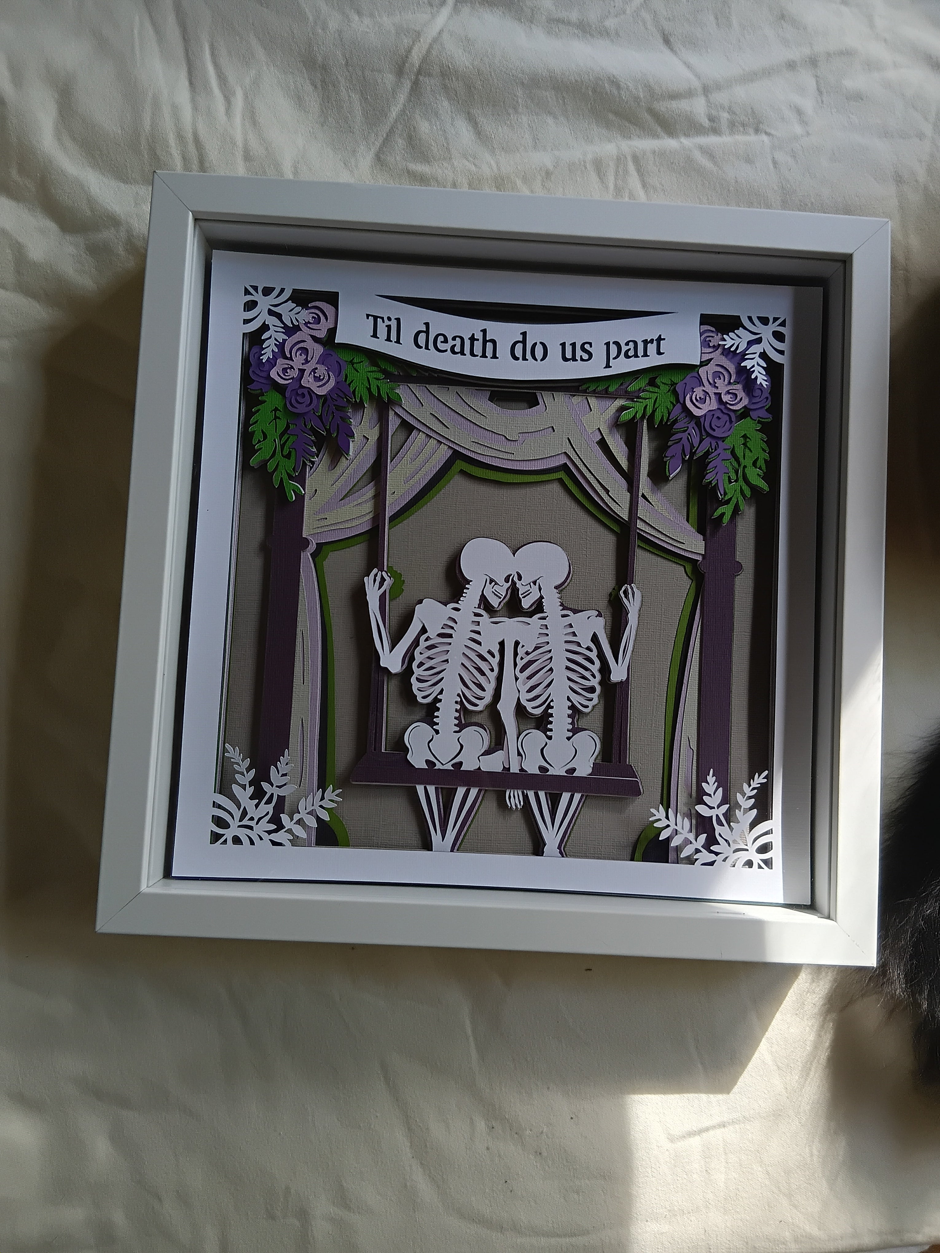 Til death do us part 30cm x 30cm