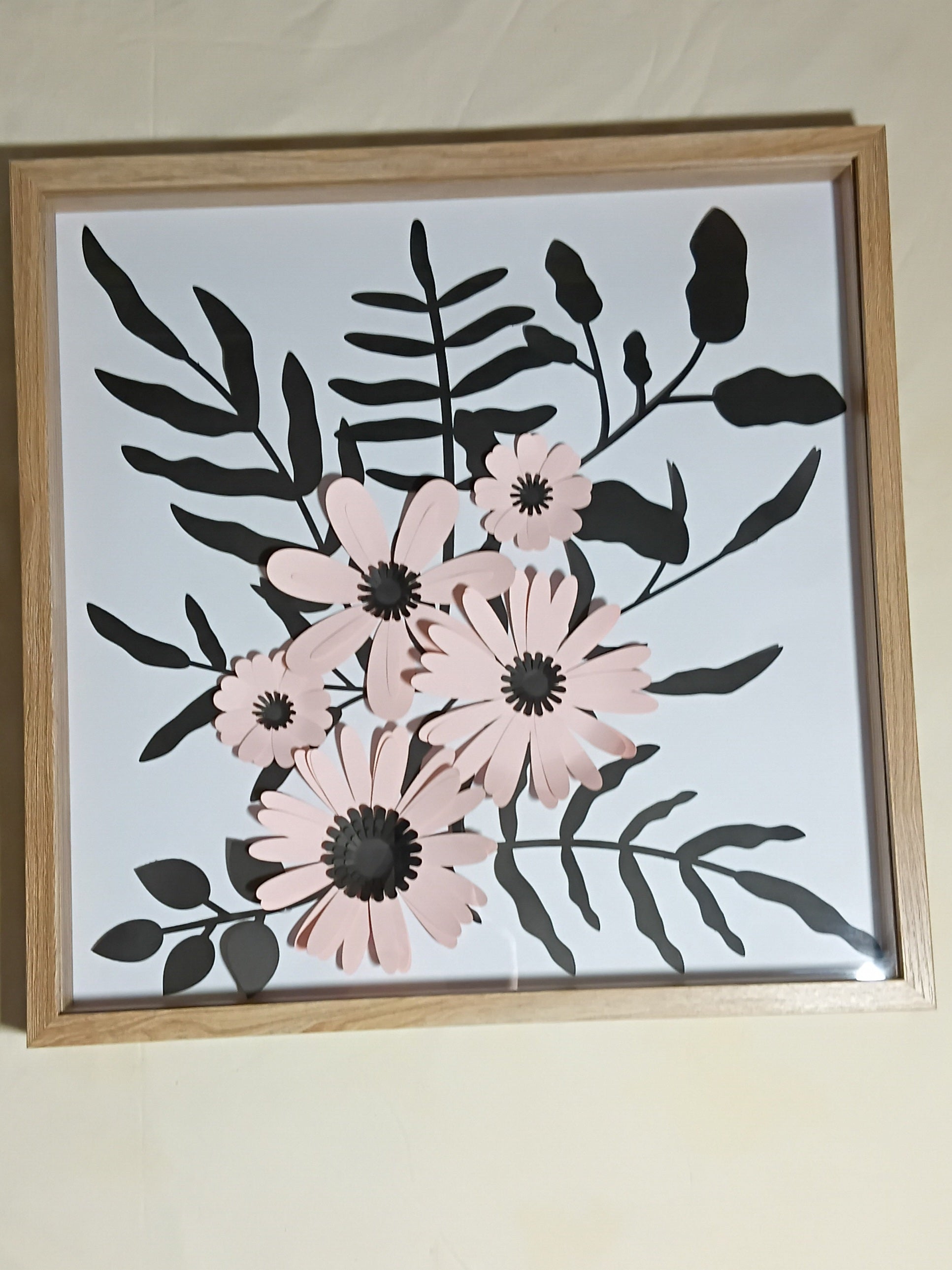 Large Layered Flowers 50cm × 50cm