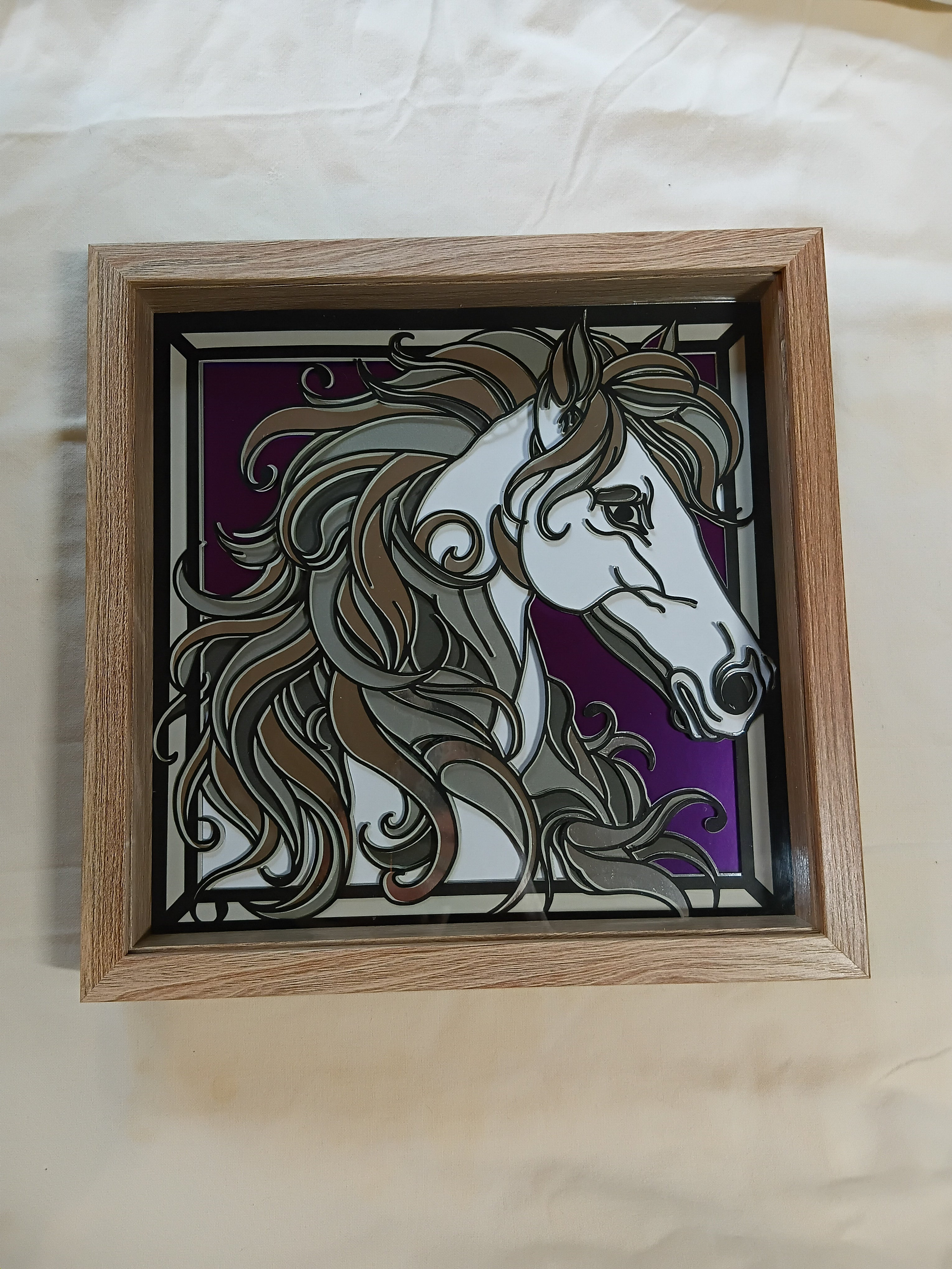 Elegant Horse 30cm x 30cm