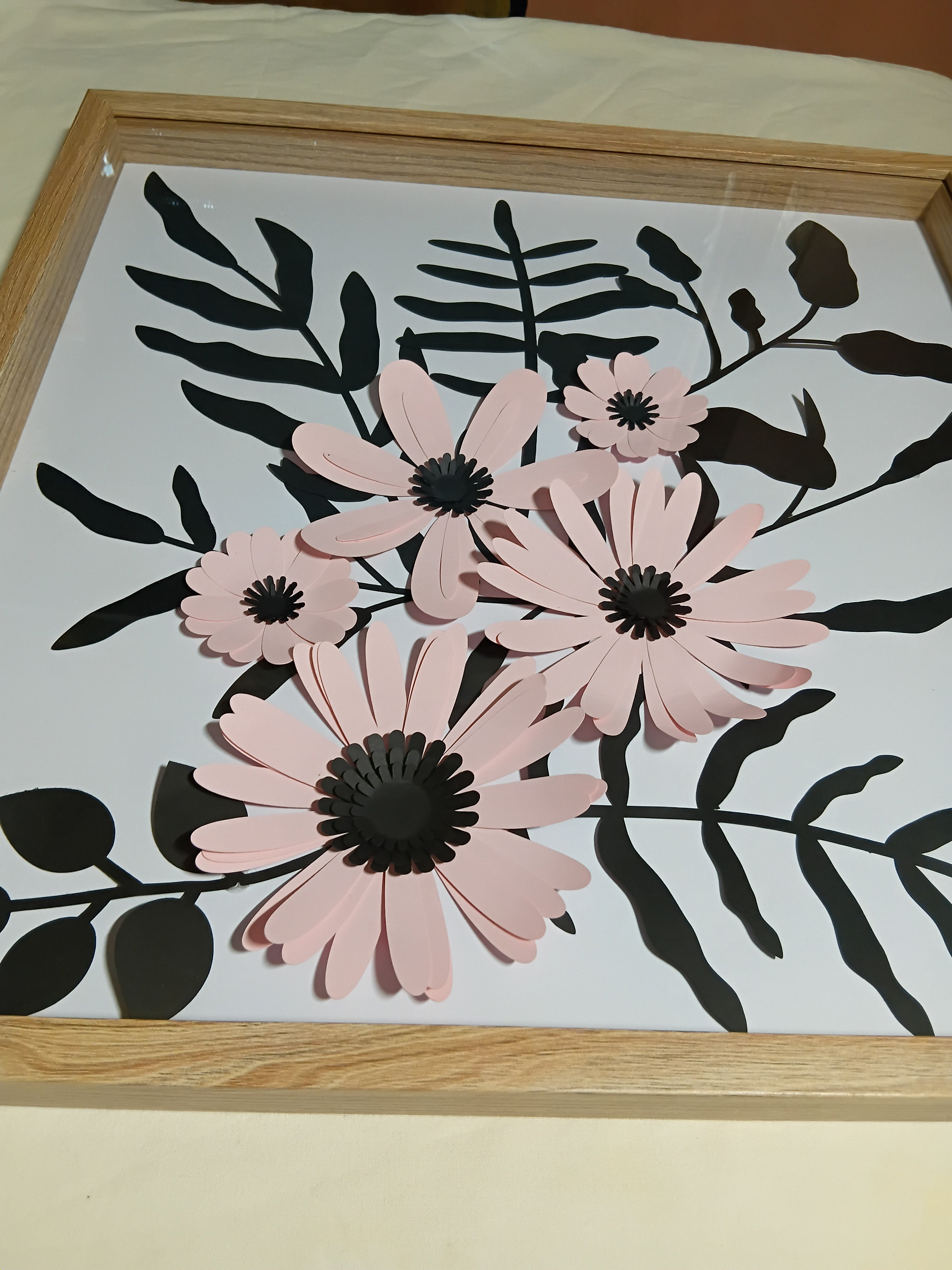 Large Layered Flowers 50cm × 50cm