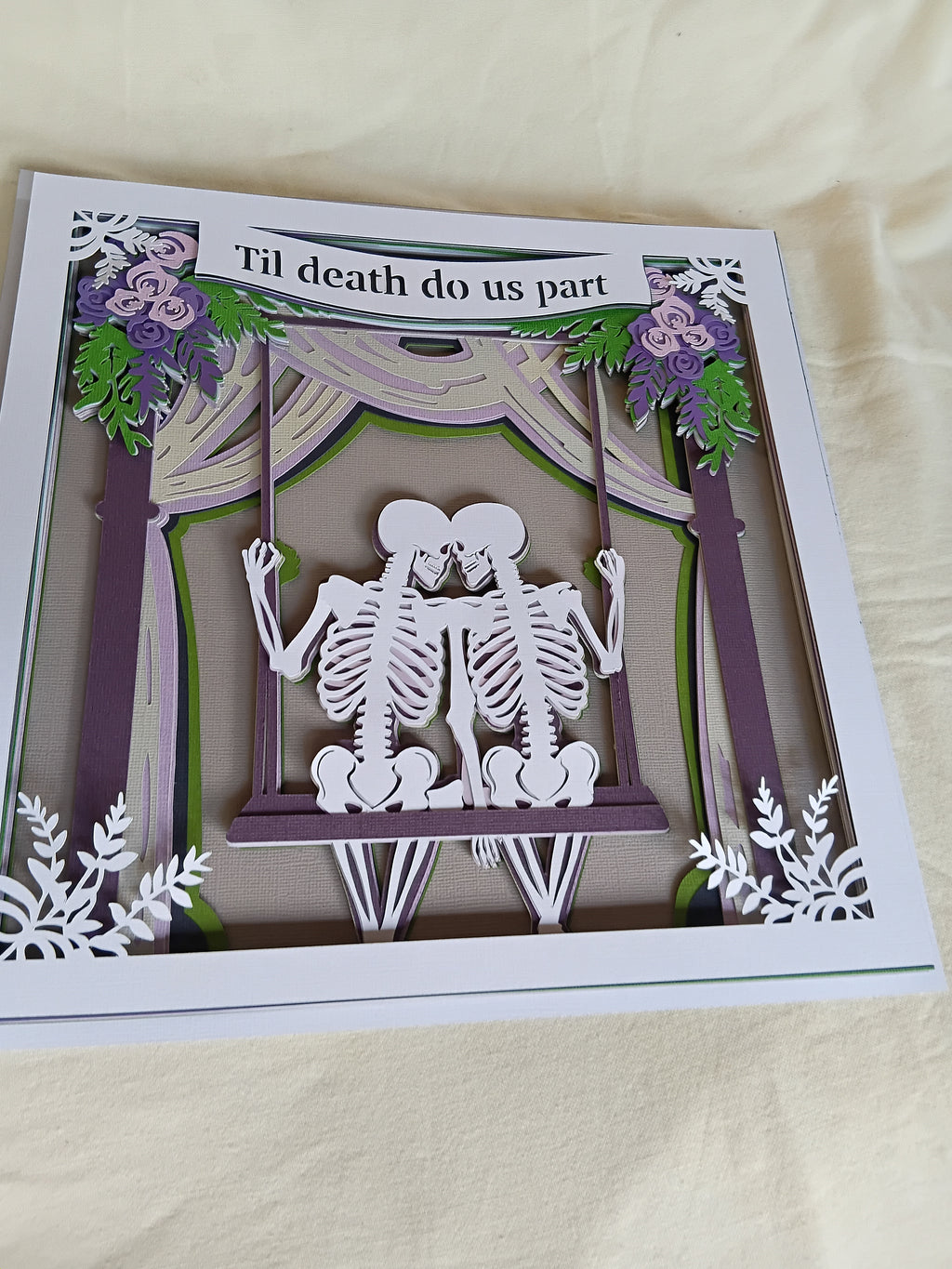 Til death do us part 30cm x 30cm