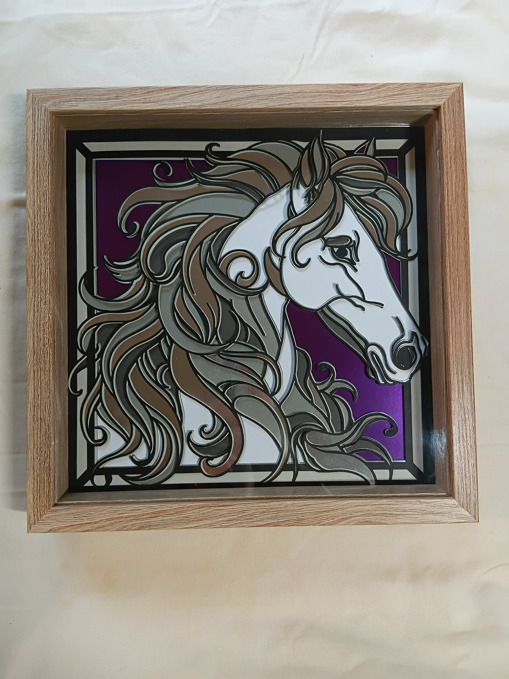 Elegant Horse 30cm x 30cm