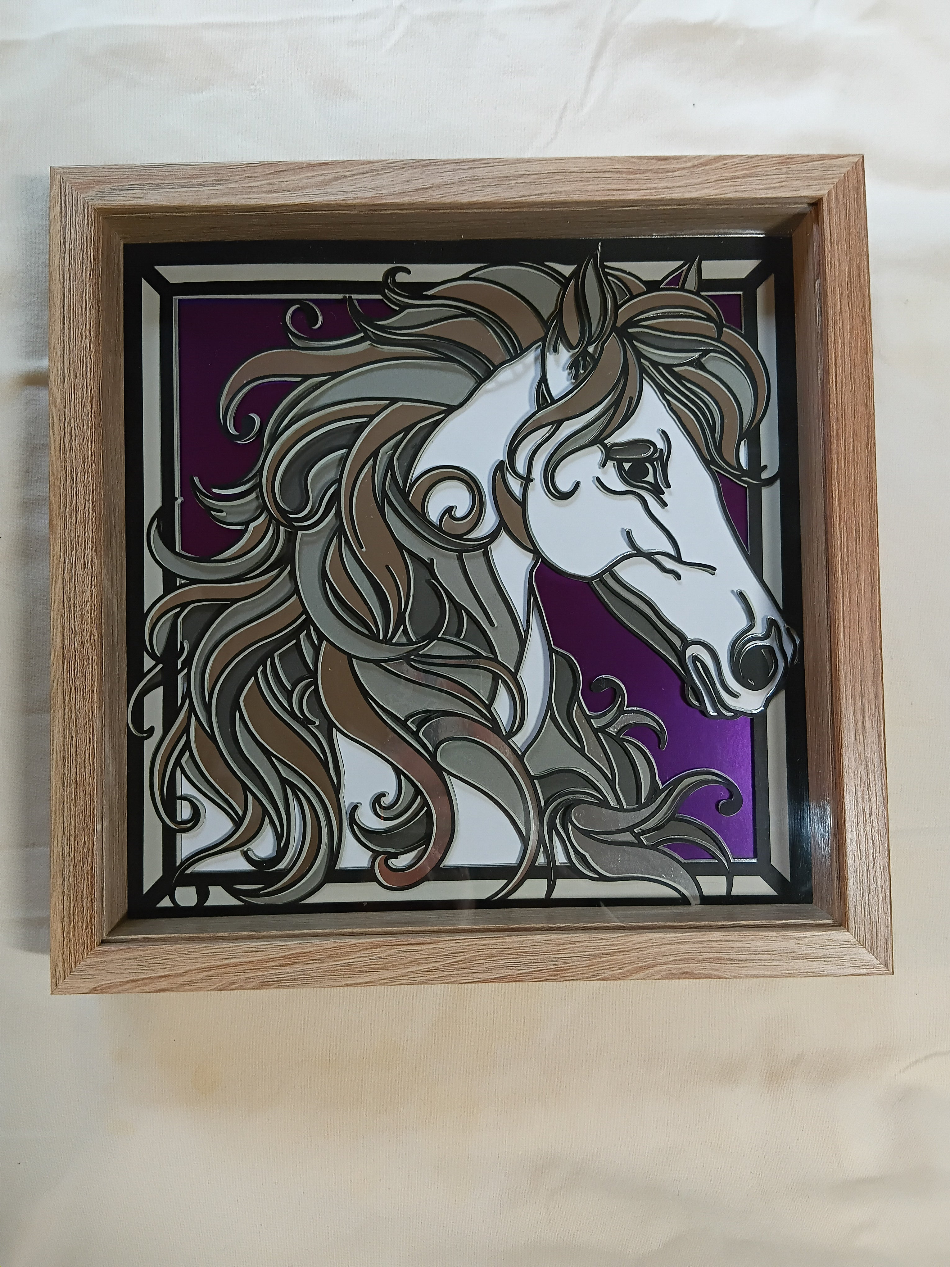 Elegant Horse 30cm x 30cm