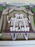 Til death do us part 30cm x 30cm