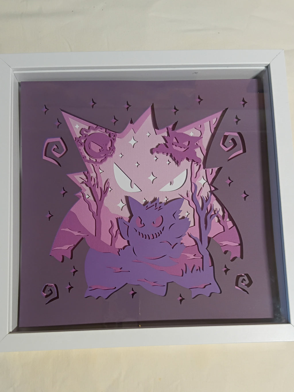 Gengar Shadow Box 20cm × 15cm