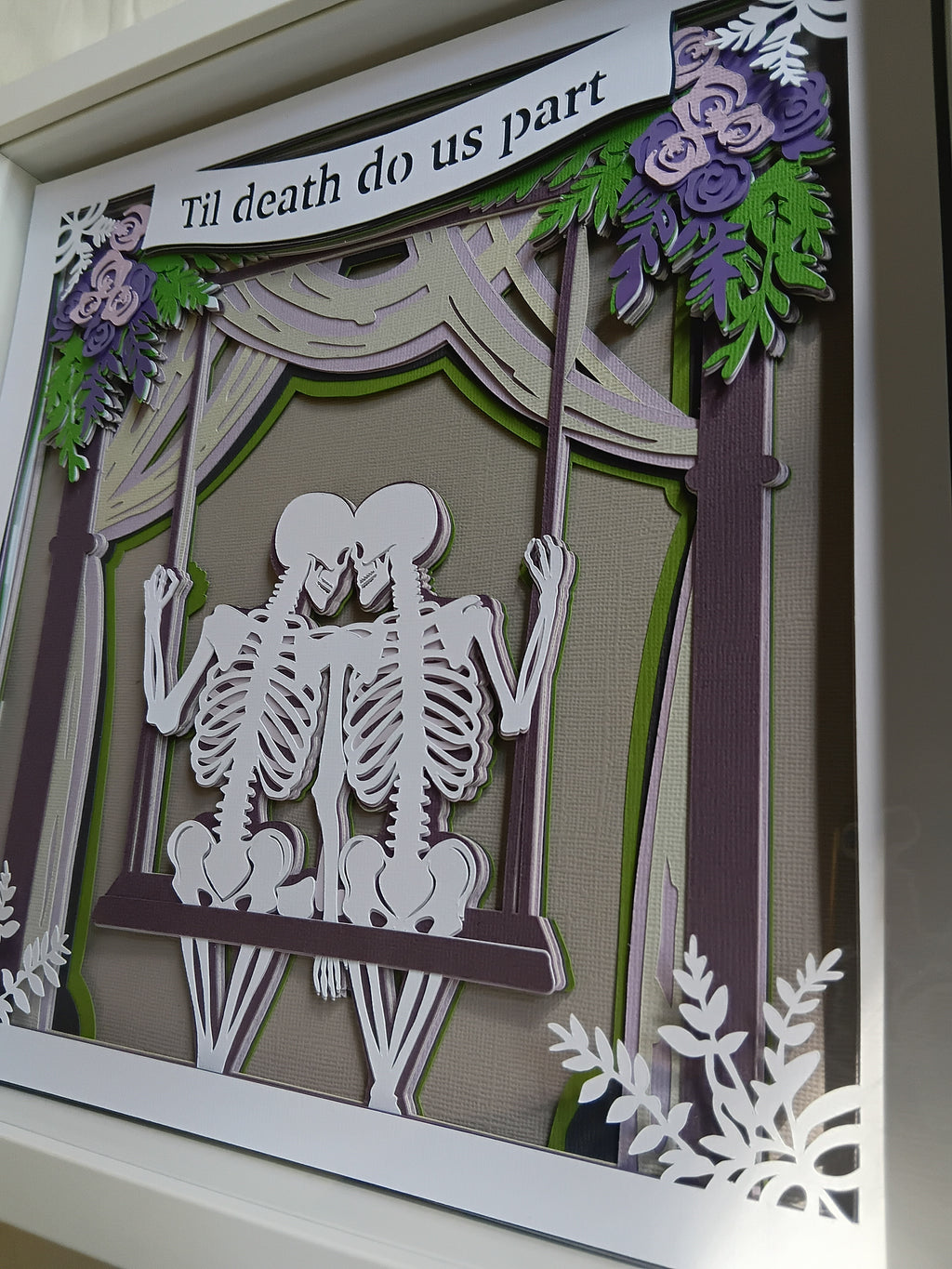 Til death do us part 30cm x 30cm