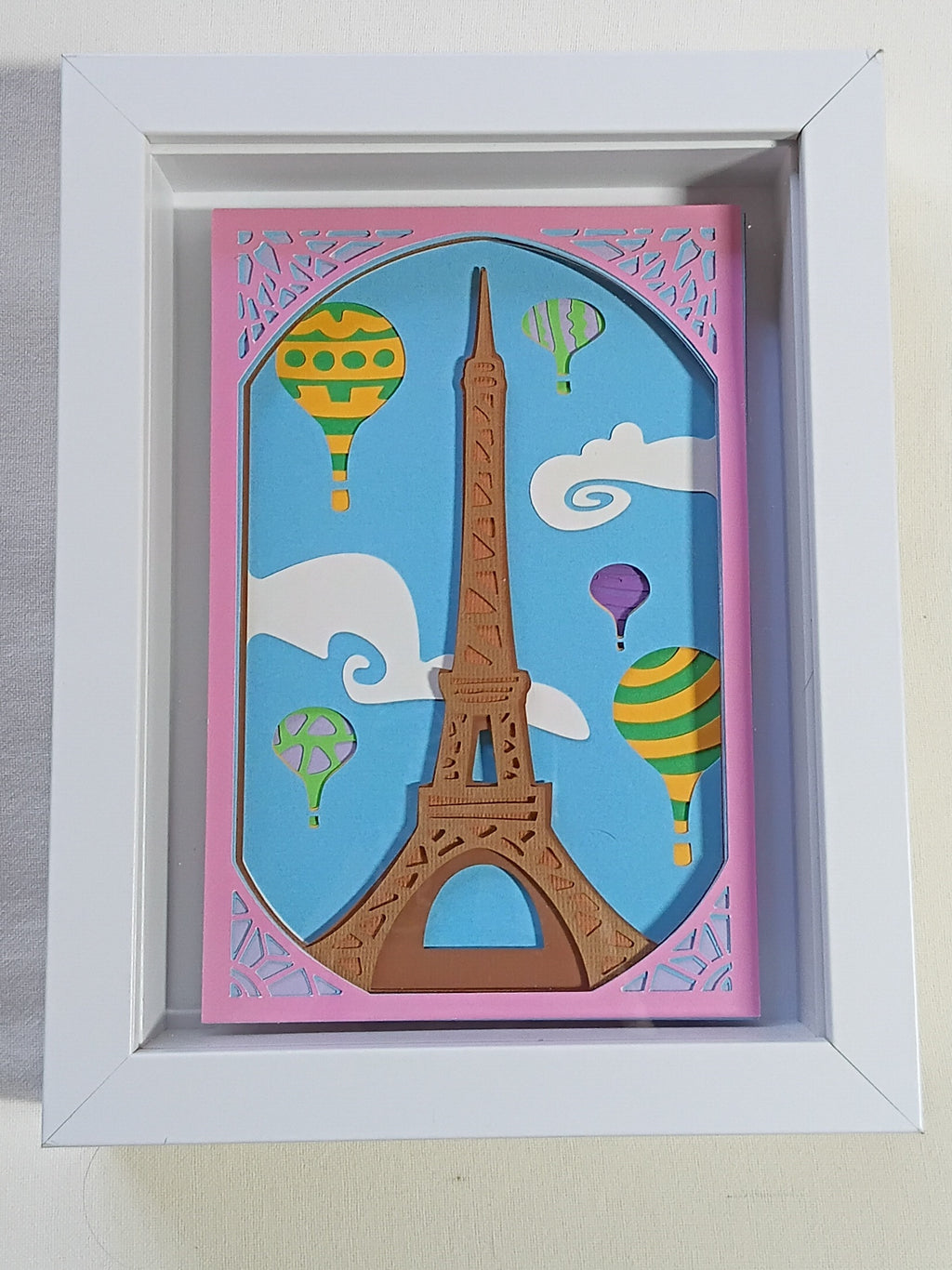 Paris Shadow Box 20cm × 15cm