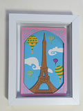 Paris Shadow Box 20cm × 15cm