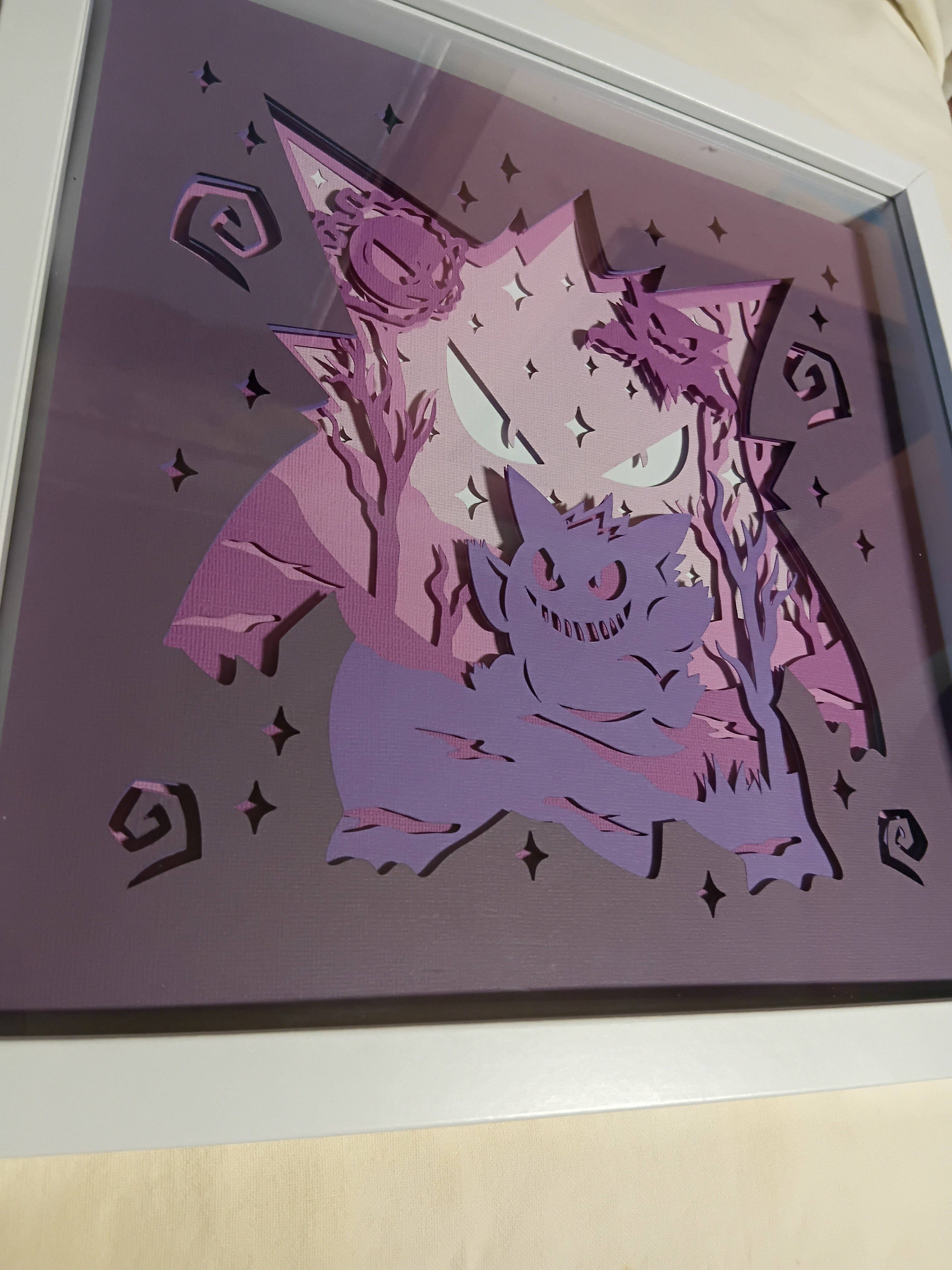 Gengar Shadow Box 20cm × 15cm
