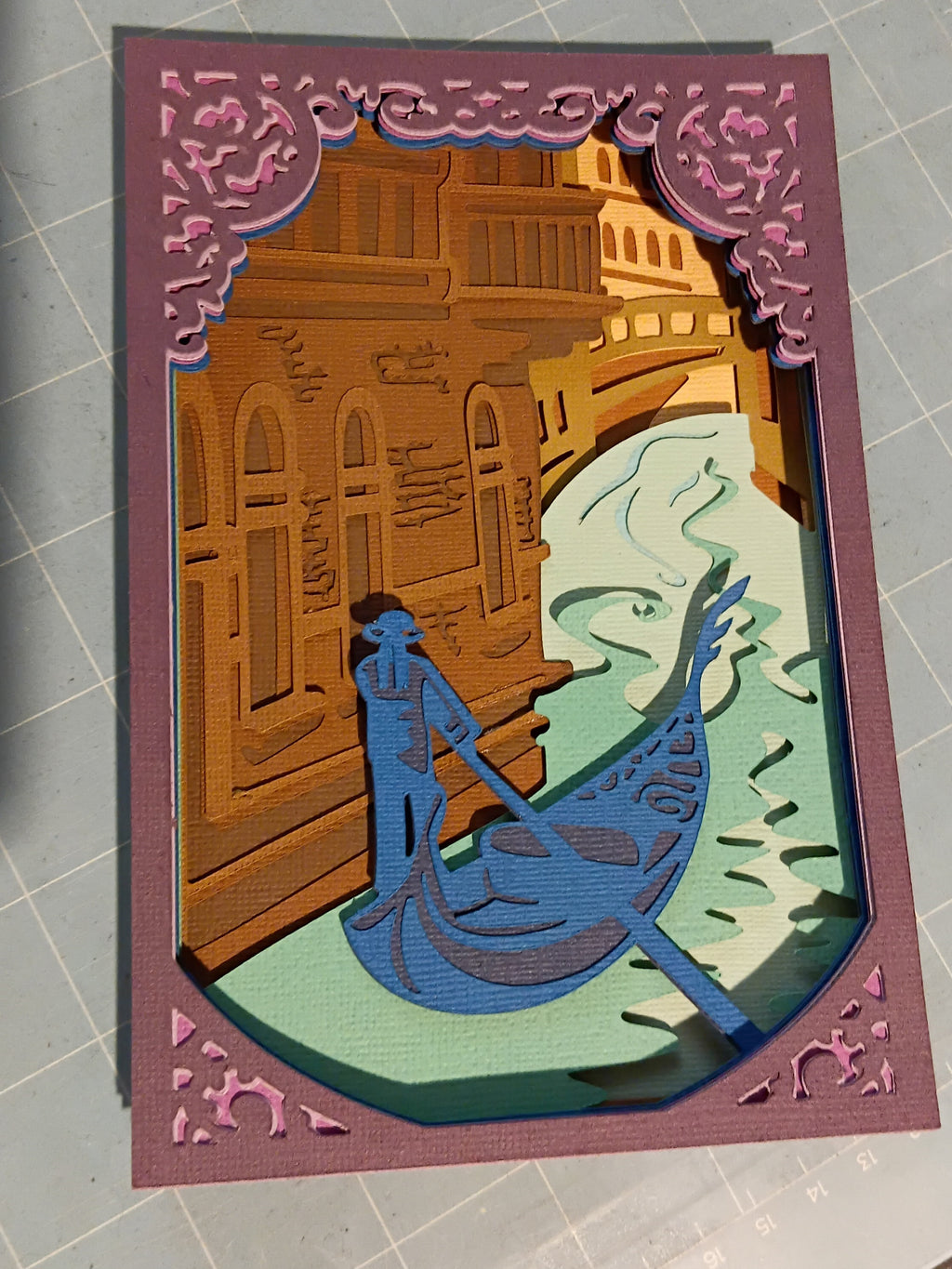 Venice Shadow Box 20cm × 15cm