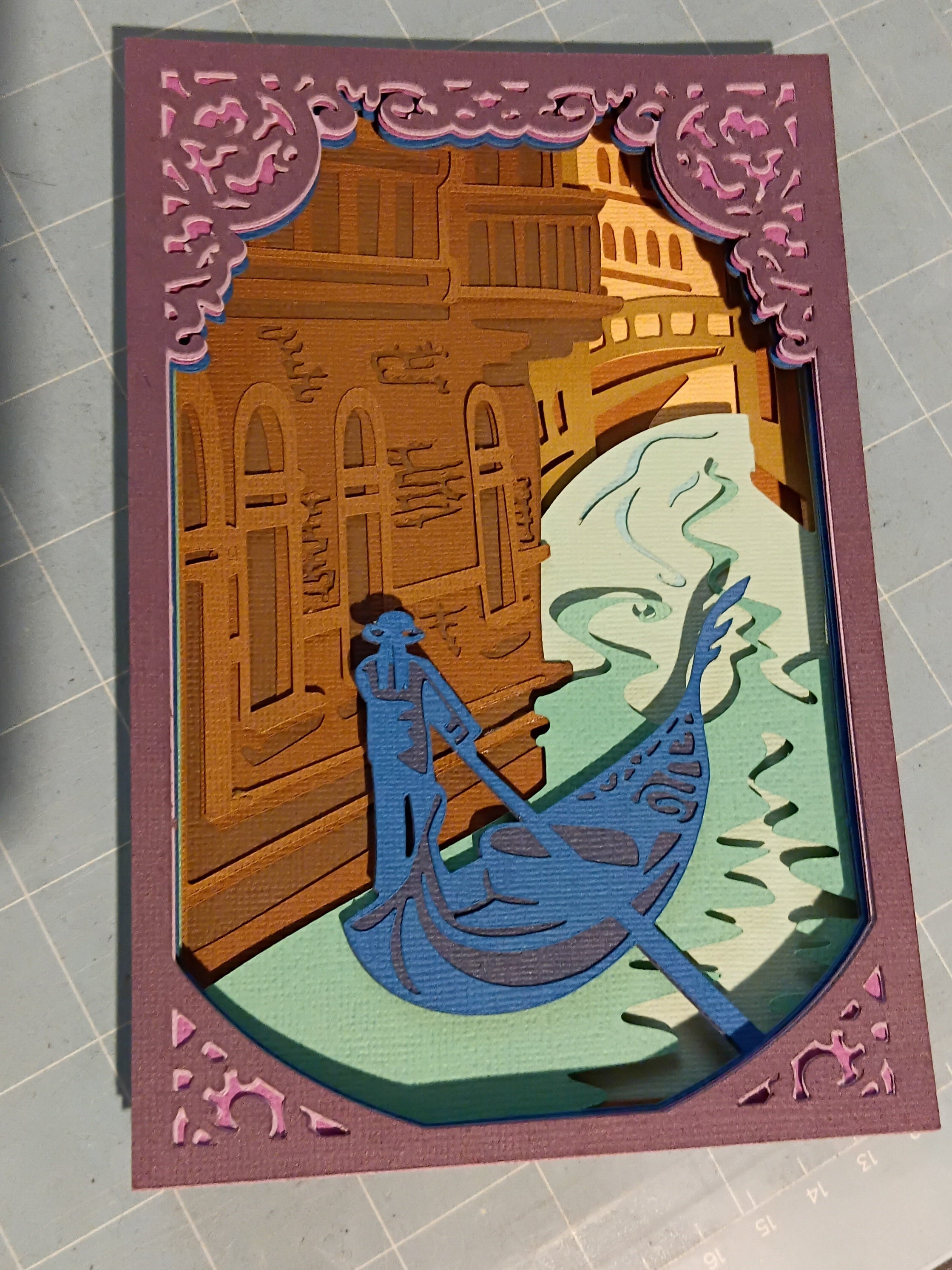 Venice Shadow Box 20cm × 15cm