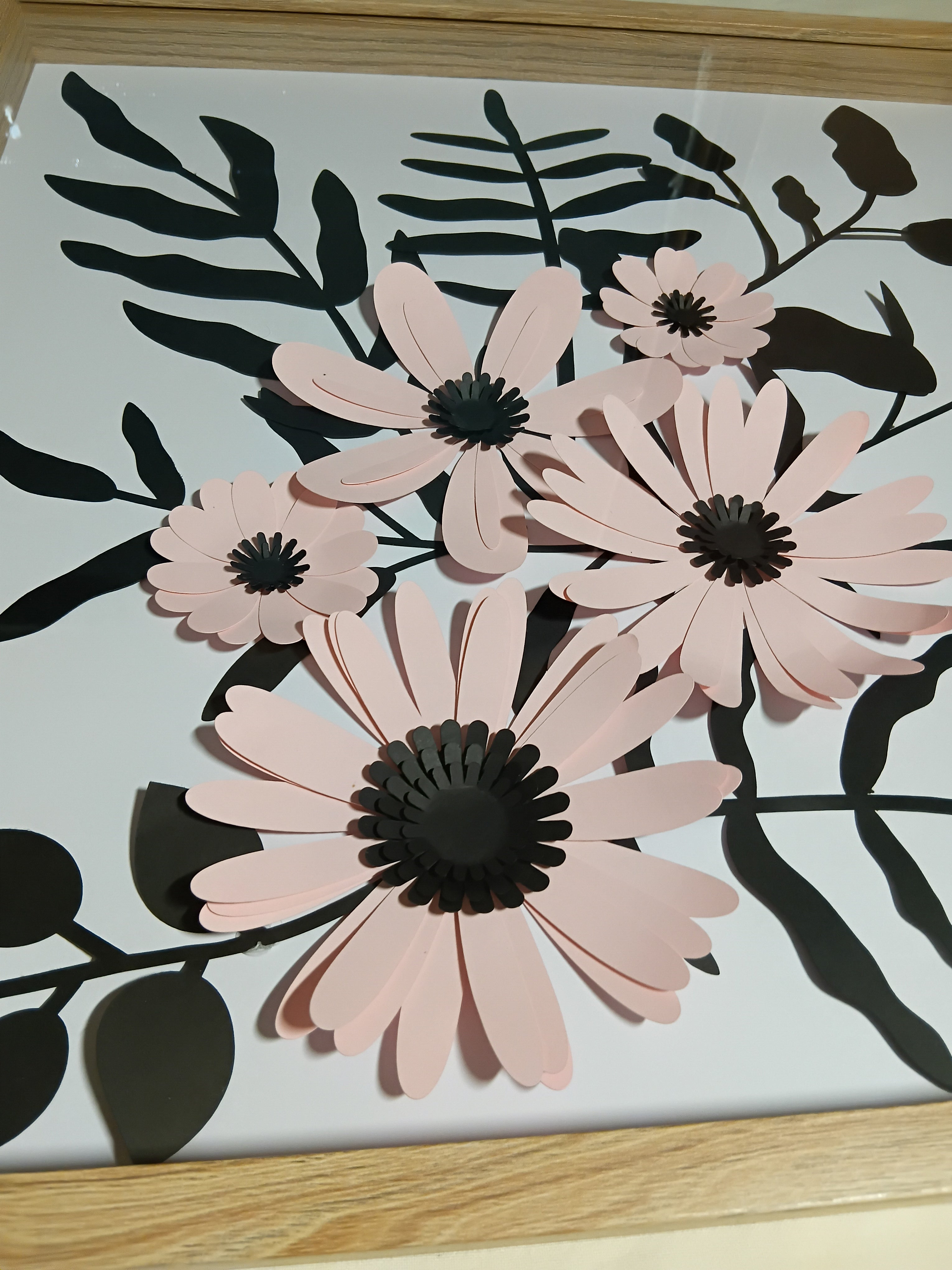 Large Layered Flowers 50cm × 50cm