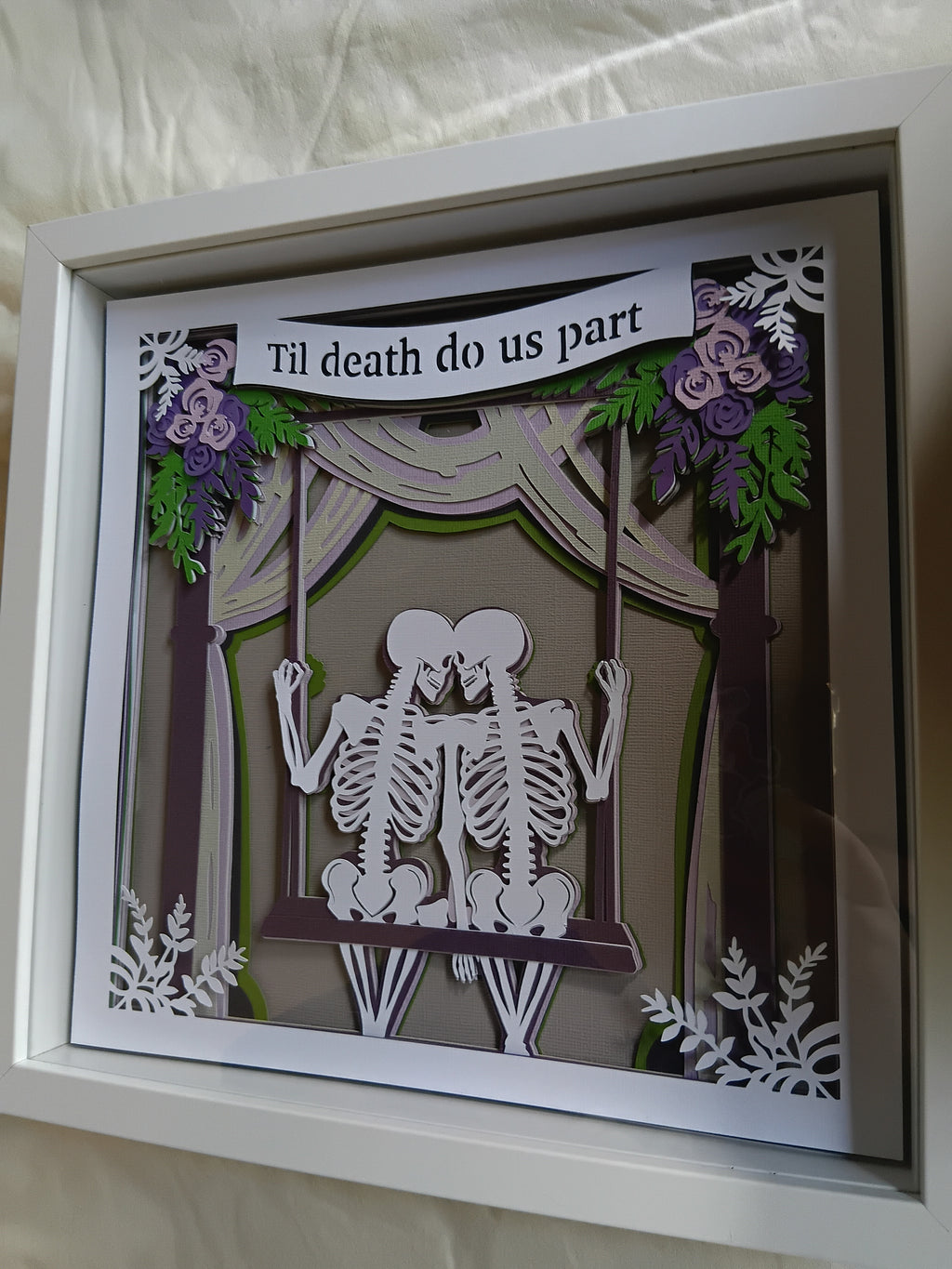 Til death do us part 30cm x 30cm