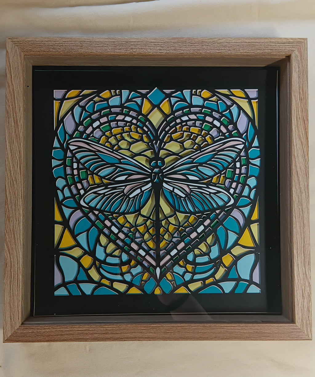 Intricate Dragonfly 30cm x 30cm